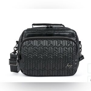 Lug Ranger Mini Crossbody Bag NWT Metallic Black